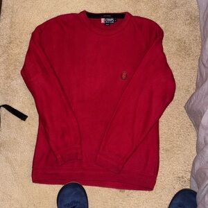 vintage champs X ralph lauren waffle material sweater